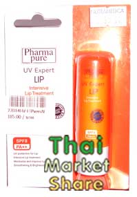 รูปภาพของ PharmaPure UV Expert Lip 3g. ฟาร์มาเพียว ยูวี เอ็กเพิท  ลิป ป้องกันแดด SPF8 